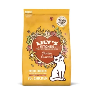 Lily's Kitchen Chicken Casserole Dry Cat Food 2kg – Complete Balanced Recipe